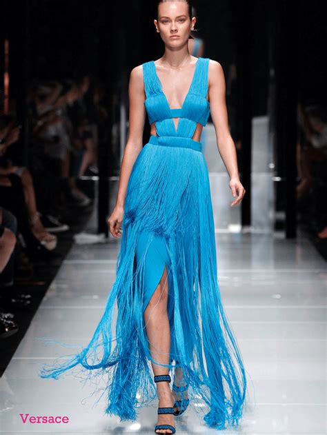 versace print long dress|Versace dresses the mistress.